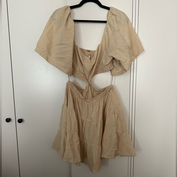 Free People Cross of Sunlight Mini Dress - Picture 2 of 5